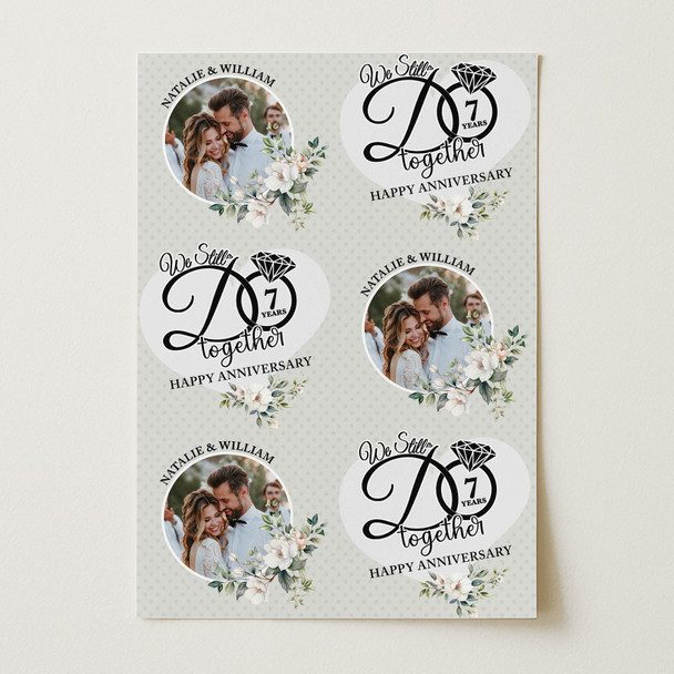 Personalised Wrapping Paper Wedding Anniversary We Still Do Photo Gift-Wrap