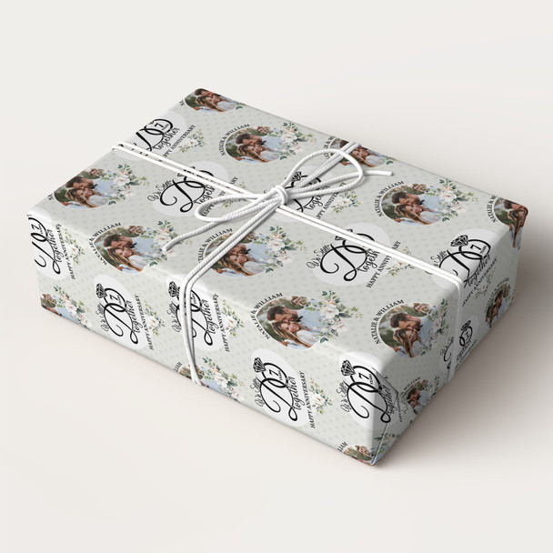 Personalised Wrapping Paper Wedding Anniversary We Still Do Photo Gift Wrap