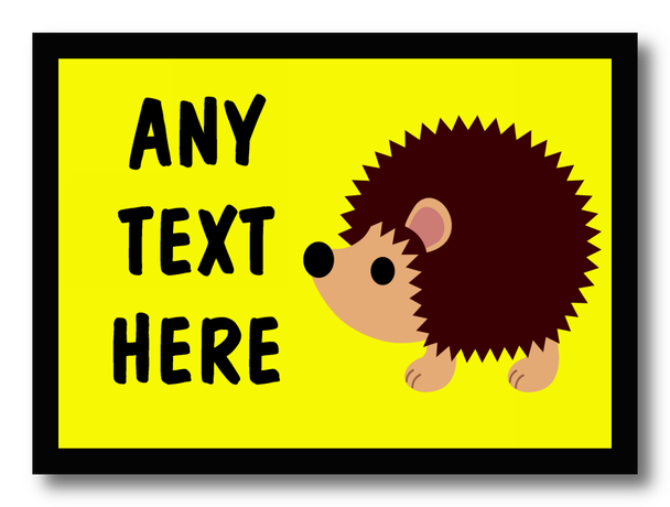 Yellow Hedgehog Placemat
