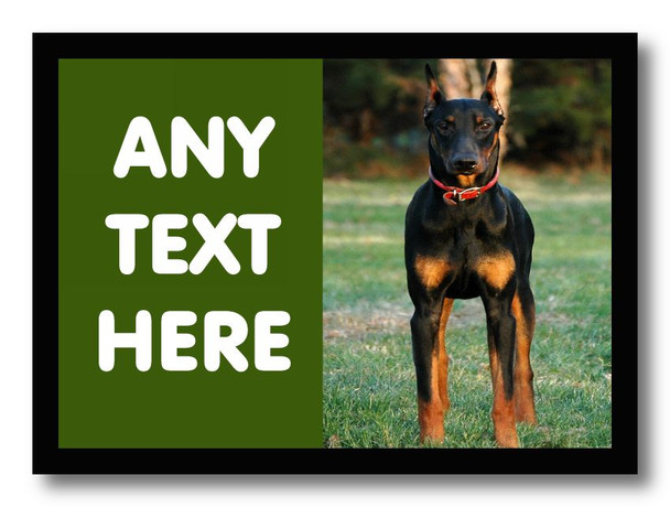 Doberman Dog Placemat