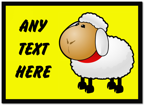 Cartoon Sheep Placemat