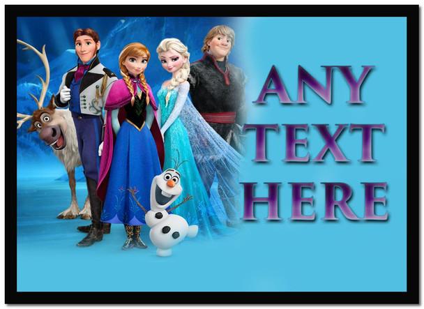 Frozen Anna Elsa Olaf Placemat