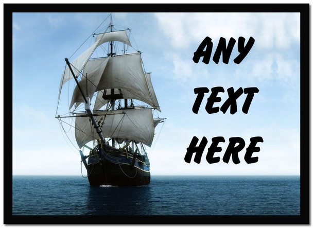 Pirate Ship Placemat