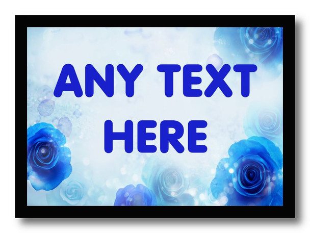 Blue Flower Placemat