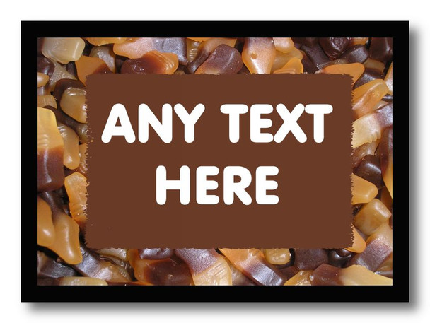 Cola Bottle Sweets Placemat