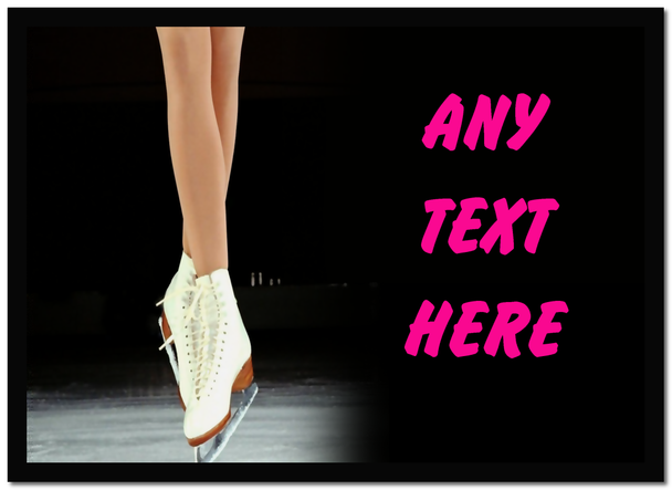 Ice Skating Placemat