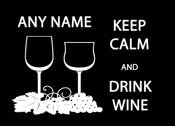 Keep Calm And Drink Wine Placemat
