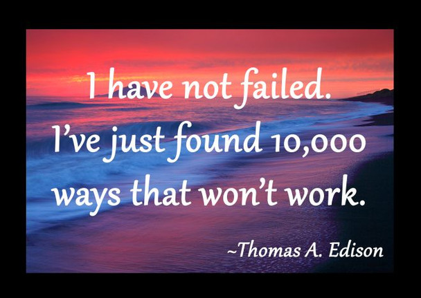 Inspirational & Motivational Quote Table Placemat - Quote 20