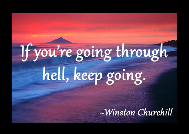 Inspirational & Motivational Quote Table Placemat - Quote 25