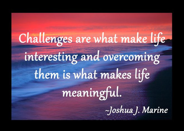 Inspirational & Motivational Quote Table Placemat - Quote 124