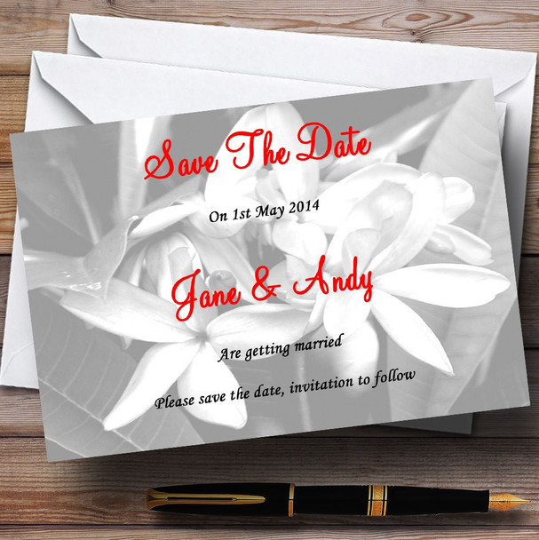 Grey Lily Customised Wedding Save The Date Cards