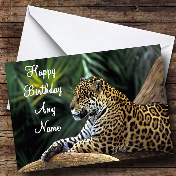 Jaguar Customised Birthday Card