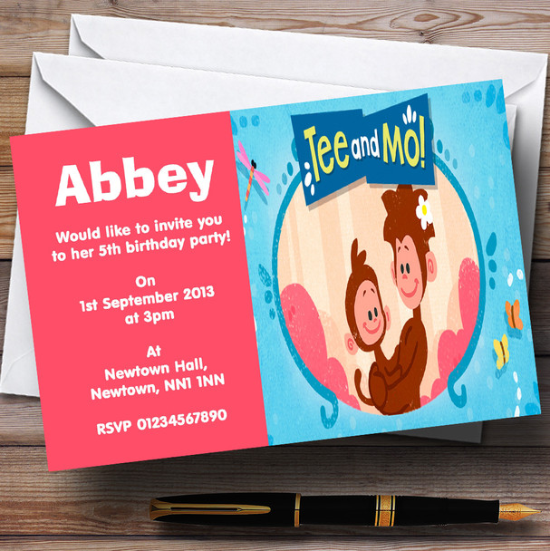 Tee And Mo Customised Children's Birthday Party Invitations