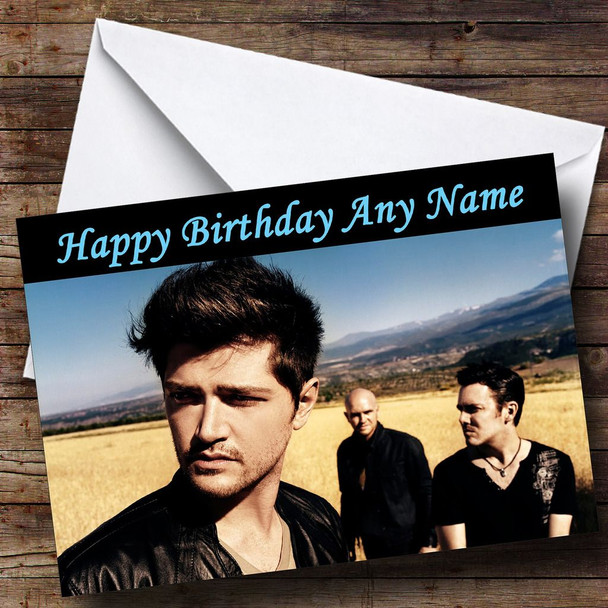 The Script Customised Birthday Card