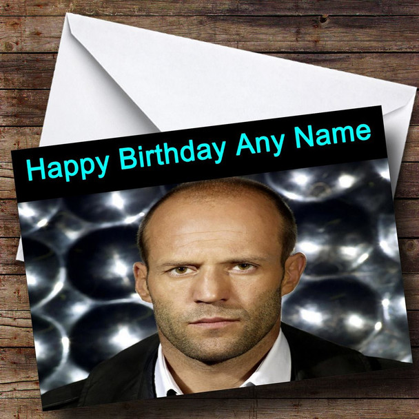 Jason Statham Customised Birthday Card