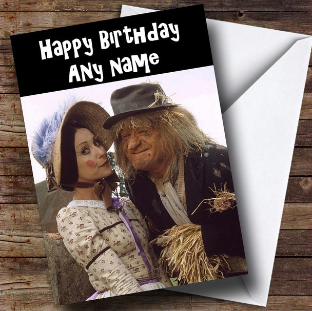 Worzel Gummidge Customised Birthday Card