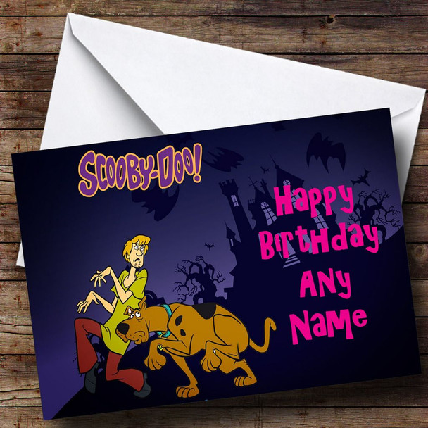 Scooby Doo & Shaggy Customised Birthday Card