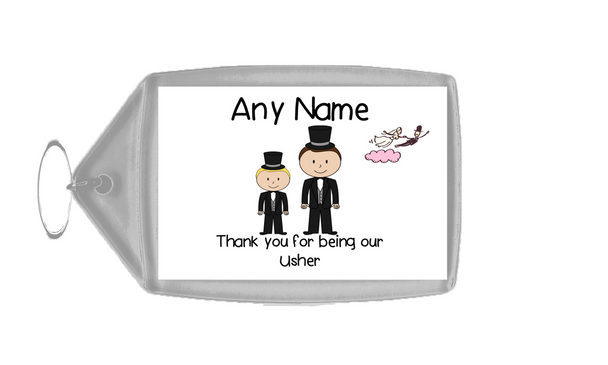 Thank You Usher Keyring