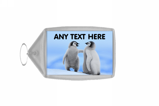 Penguins Cute Keyring Penguins Cute Keyring