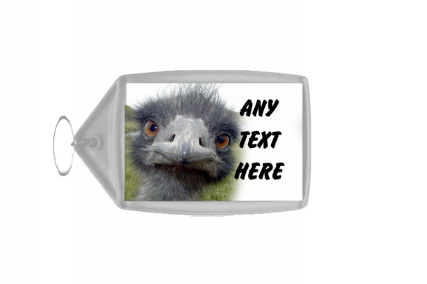 Funny Ostrich Keyring