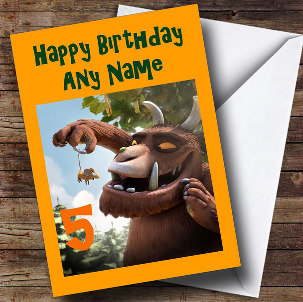 Gruffalo Customised Birthday Card