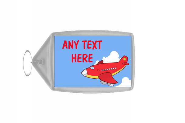 Red Plane Keyring