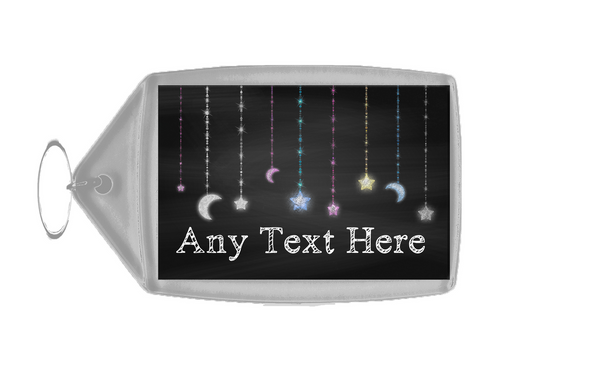 Sparkly Strings Christmas Keyring