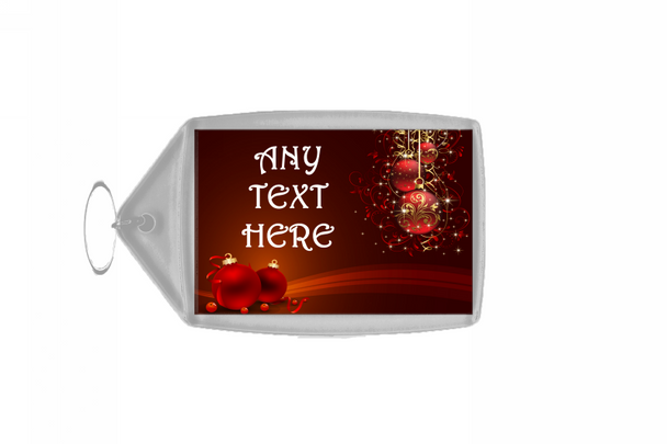 Red Decs Christmas Keyring