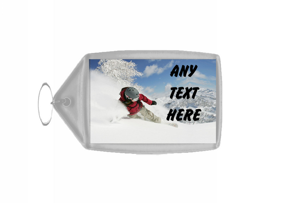 Snowboarding Keyring