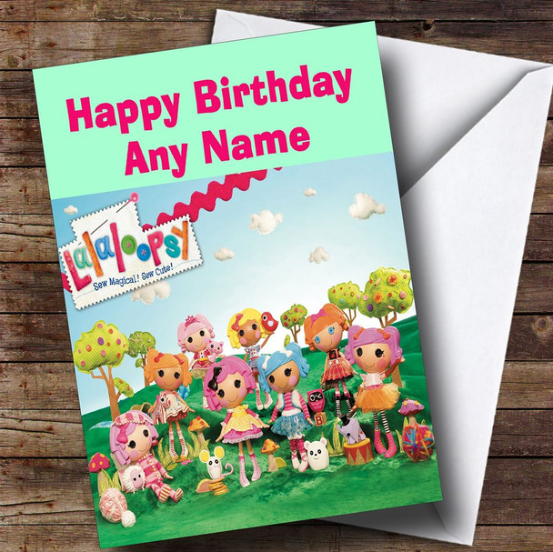 Lalaloopsy Customised Children's Birthday Card