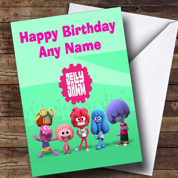 Jelly Jam Customised Children's Birthday Card