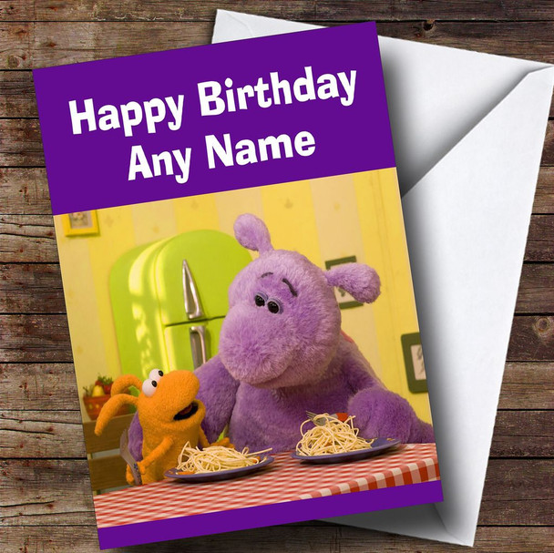 Big And Small Customised Children's Birthday Card