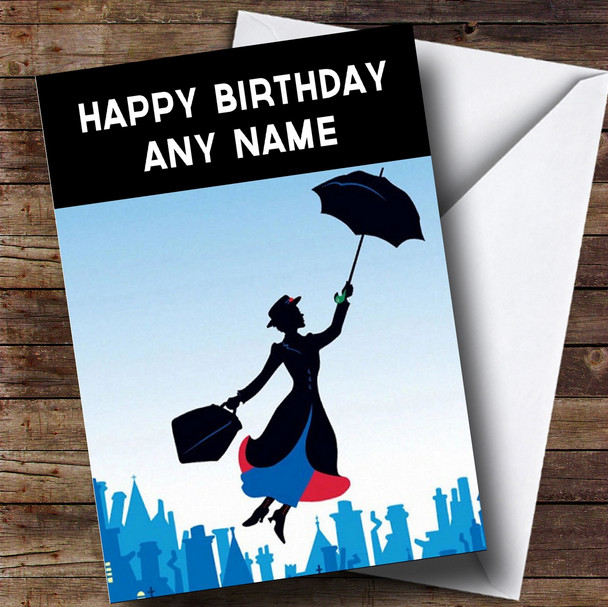 Customised Disney Mary Poppins Children's Birthday Card