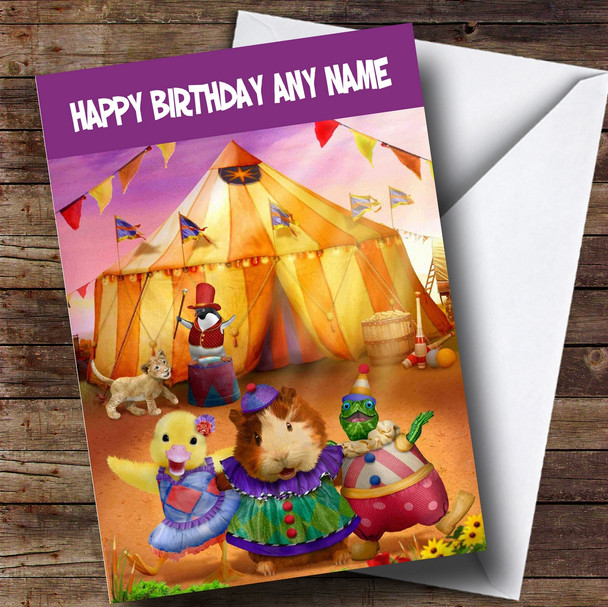 Customised Wonder Pets Children's Birthday Card