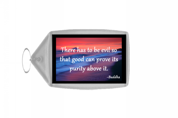 Inspirational & Motivational Quote Large Keyring - Quote 167