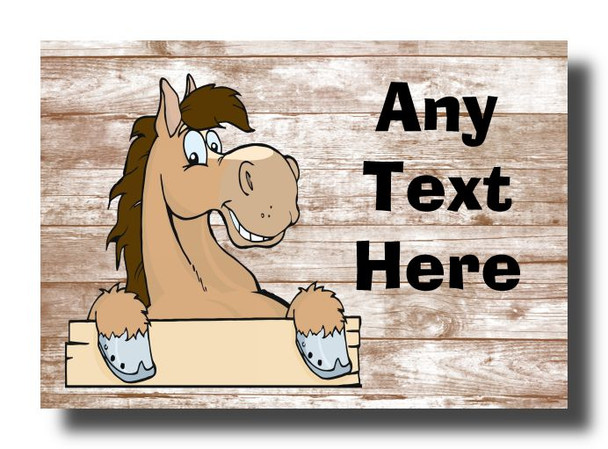 Dun Horse Shabby Magnet