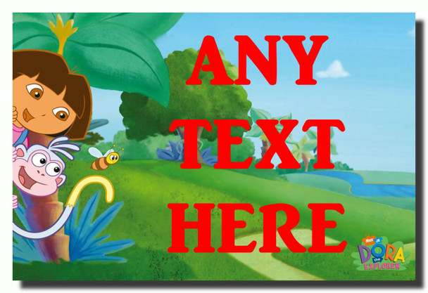 Dora The Explorer And Boots Magnet