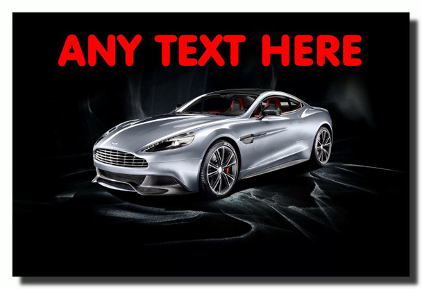 Aston Martin Vanquish Car Magnet