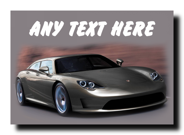 Porsche Panamera Jumbo Magnet