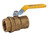 BALL VALVE   .75" BRASS