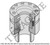 PACKING CEMCO  3-7/16" WELDED