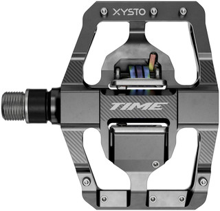 Time XYSTO Pedals - Dual Sided Clipless, Aluminum, 9/16", Gray