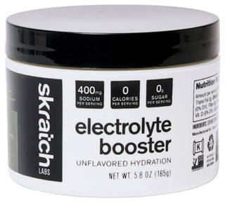 Skratch Labs Electrolyte Booster Unflavored Hydration 60-Serving Jar