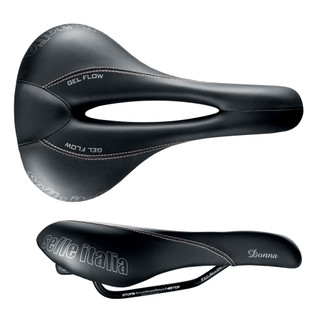 Selle Italia Donna Flow Saddle, L2, FEC Rail, Black