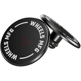Wheels Manufacturing Thru-Axle Cap Set - Black