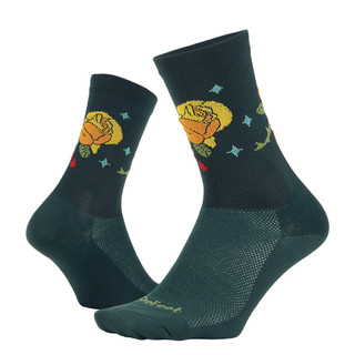 DeFeet Aireator 6" Thorny Rose, 12+, Green NLS