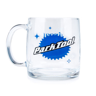Park Tool Glass Mug, Clear, MUG-7