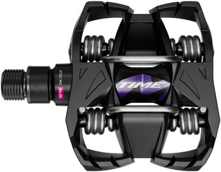 Time MX 6 Pedals Dual Sided Clipless with Platform Aluminum 9/16 Black