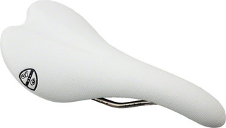 All-City Gonzo Saddle CrN/Ti Alloy White