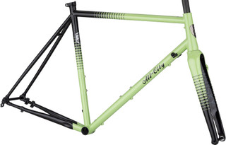 All-City Zig Zag Frameset - Honeydew Bling